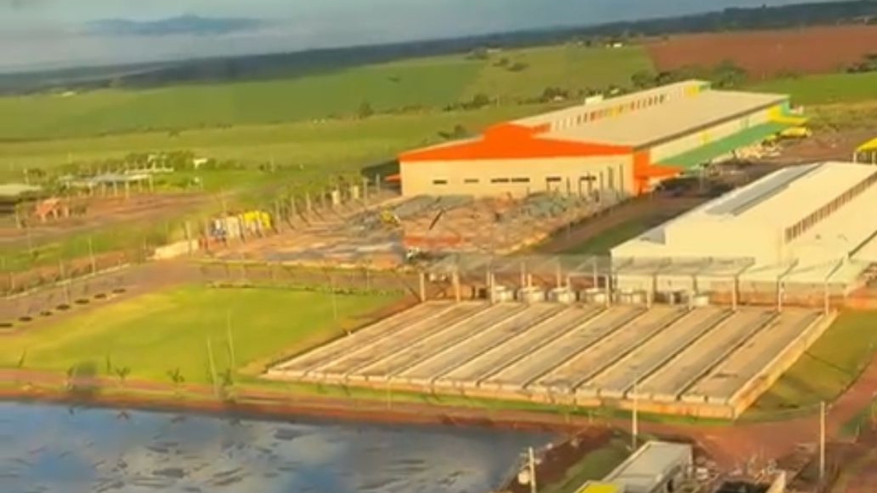 Obra Zaeli Alimentos em Mundo Novo / MS